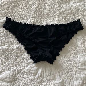 Black bikini bottoms